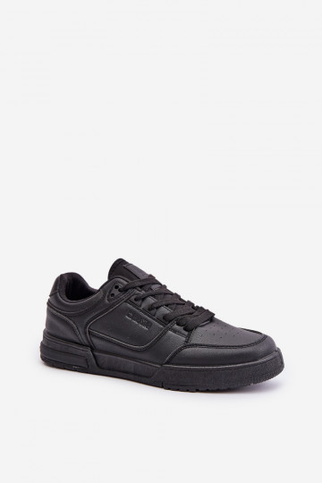 Modelo de tênis sapatos masculinos Big Star OO174670 HI-POLY SYSTEM cor preta