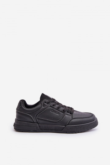 Modelo de tênis sapatos masculinos Big Star OO174670 HI-POLY SYSTEM cor preta 2