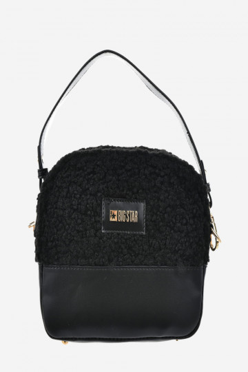 Uma pequena bolsa feminina Big Star OO574130 preto