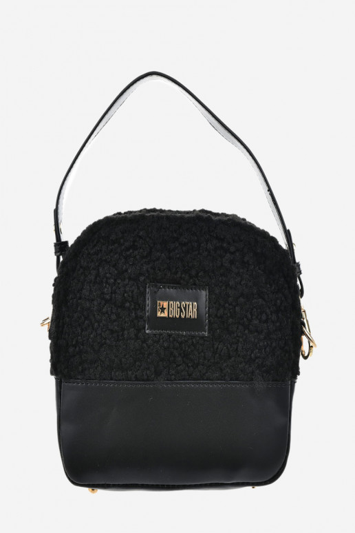 Uma pequena bolsa feminina Big Star OO574130 preto Uma pequena bolsa feminina Big Star OO574130 preto