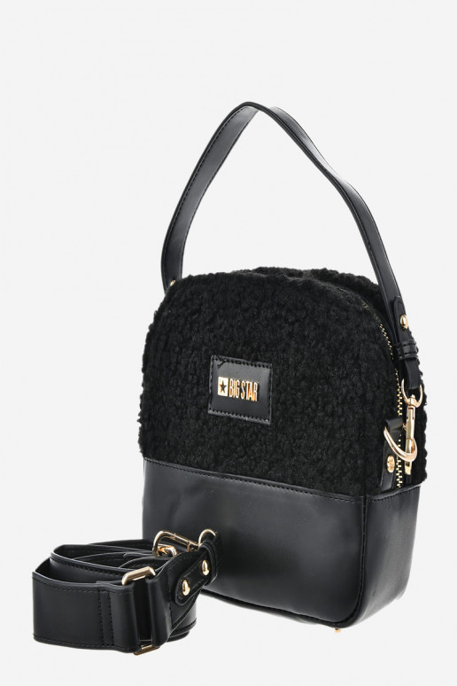 Uma pequena bolsa feminina Big Star OO574130 preto Uma pequena bolsa feminina Big Star OO574130 preto