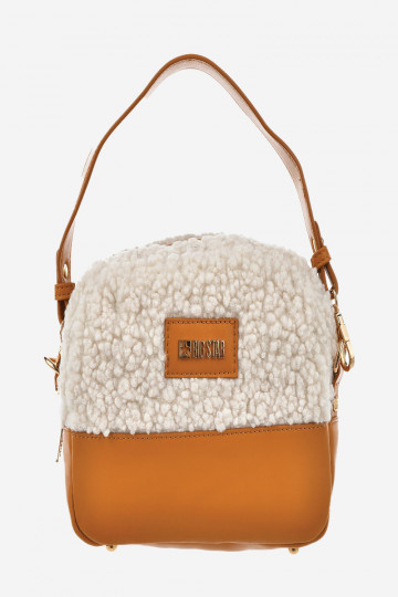 Uma pequena bolsa feminina Big Star OO574131 cor marrom