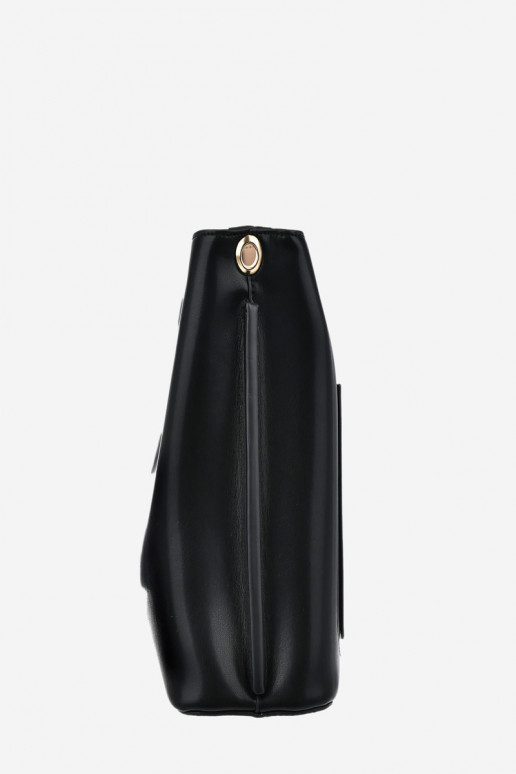 Uma bolsa pequena de couro ecológico Big Star OO574139 preto Uma bolsa pequena de couro ecológico Big Star OO574139 preto