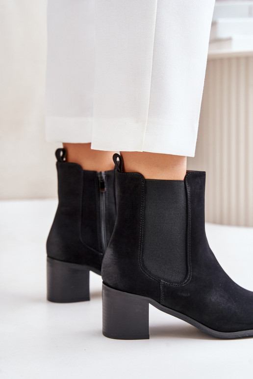 aquecimento Botas femininas cor preta Radeya