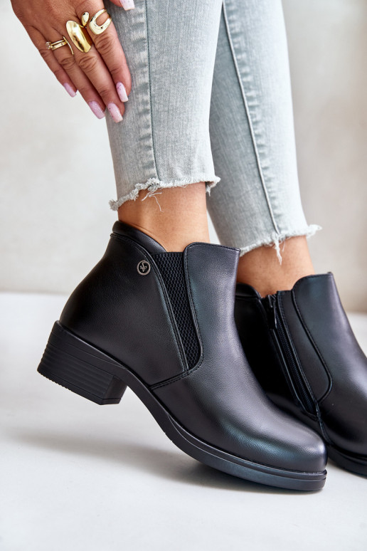 Botas Com um top baixo aquecimento com pelo por dentro Vinceza 85150 cor preta Botas Com um top baixo aquecimento com pelo por dentro Vinceza 85150 cor preta