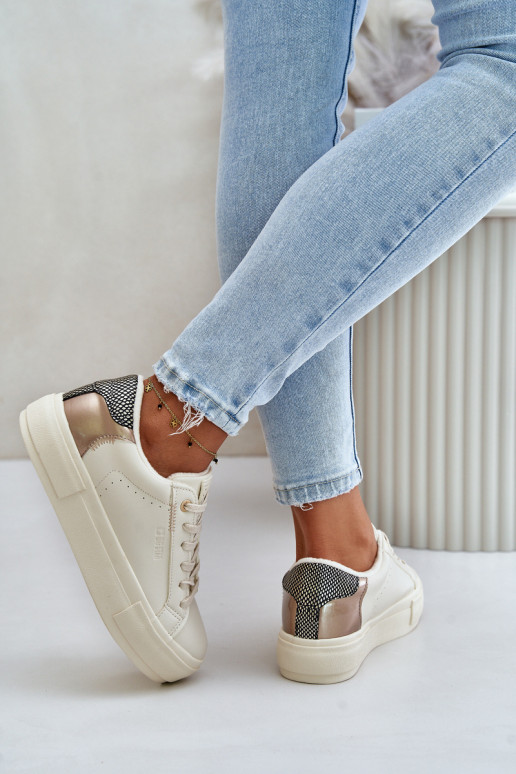 aquecimento Sapatos de lazer com uma plataforma Big Star OO274A454 bege