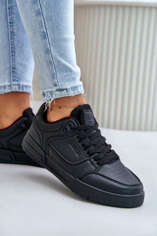 À modalo de tênis Feminino Big Star OO274A551 Hi-Poly System cor preta