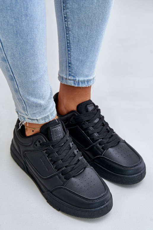 À modalo de tênis Feminino Big Star OO274A551 Hi-Poly System cor preta