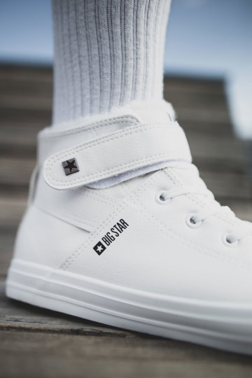 Sapatos casuais masculinos Big Star aquecimento cor branca Y174024FEM 2