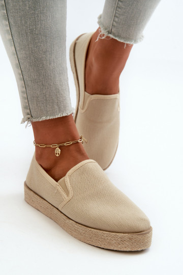 Espadrilles com plataforma...