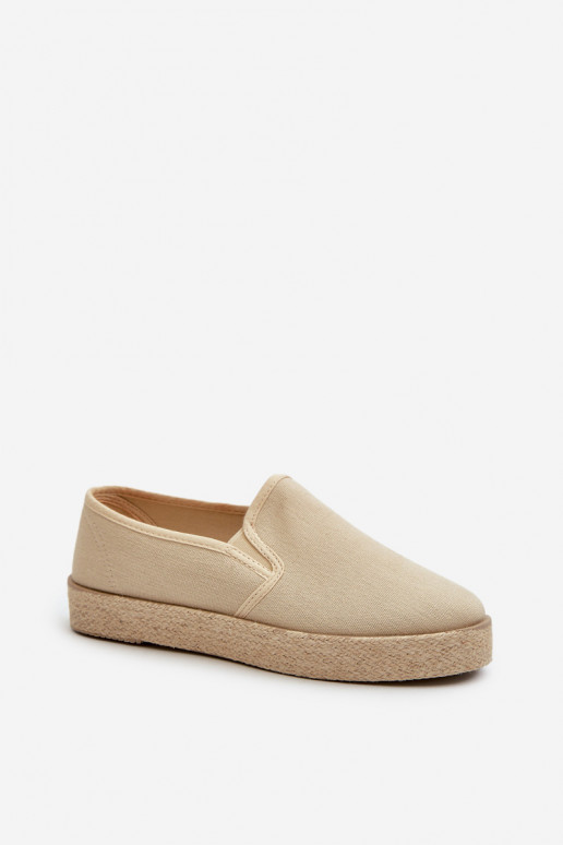 Espadrilles com plataforma bege Naloenma Espadrilles com plataforma bege Naloenma