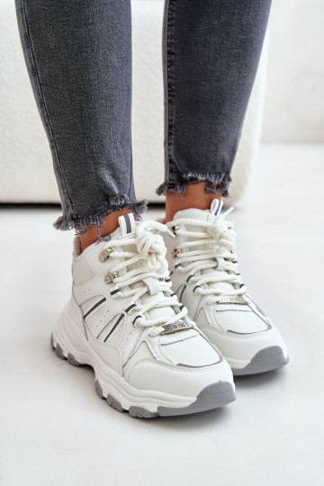 aquecimento À modalo de tênis Feminino Big Star OO274A161 cor branca