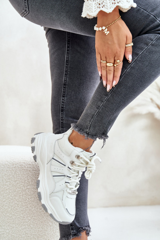 aquecimento À modalo de tênis Feminino Big Star OO274A161 cor branca