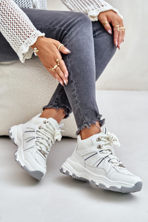 aquecimento À modalo de tênis Feminino Big Star OO274A161 cor branca