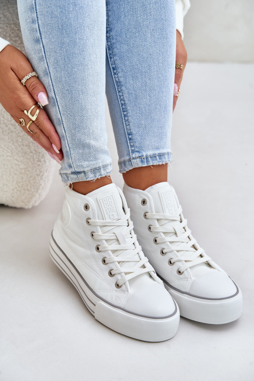 aquecimento Sapatos de lazer com uma plataforma OO274A473 cor branca aquecimento Sapatos de lazer com uma plataforma OO274A473 cor branca