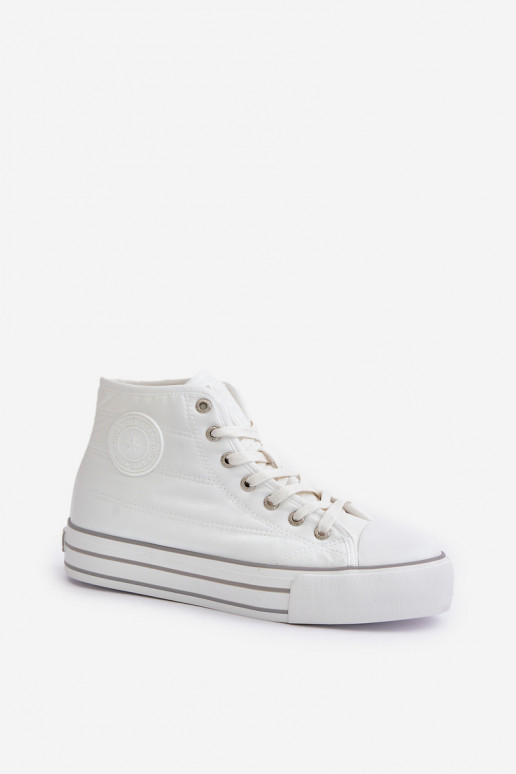 aquecimento Sapatos de lazer com uma plataforma OO274A473 cor branca aquecimento Sapatos de lazer com uma plataforma OO274A473 cor branca