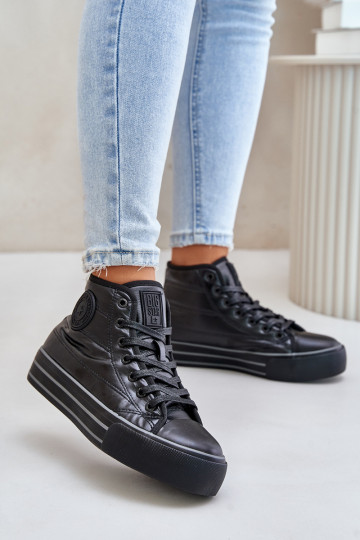 Sapatos de plataforma casual com isolamento OO274A471 em preto 2