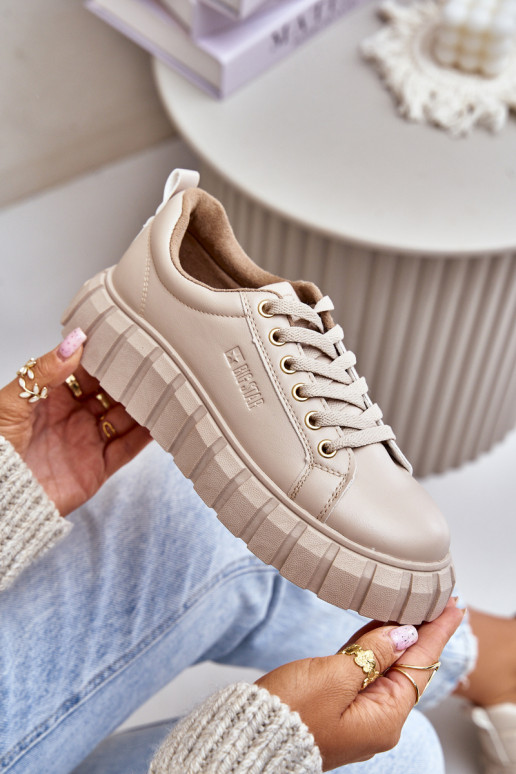 aquecimento À modalo de tênis Feminino Big Star MM274618 bege