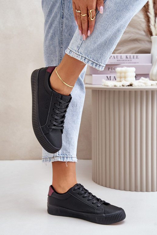 aquecimento Sapatos de lazer Big Star OO274A462 cor preta