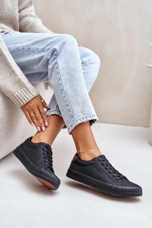 aquecimento Sapatos de lazer Big Star OO274A462 cor preta