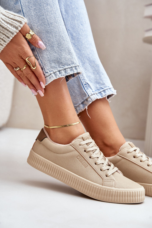 aquecimento Sapatos de lazer Big Star OO274A461 bege aquecimento Sapatos de lazer Big Star OO274A461 bege