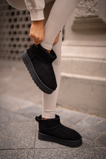 Botas de neve com plataforma Big Star OO274A099 cor preta 2