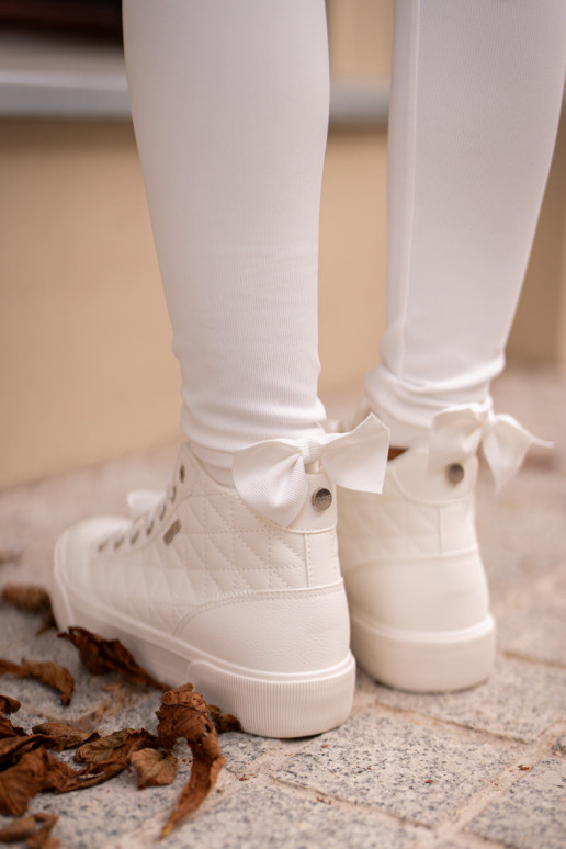 aquecimento Sapatos de lazer Z Przeszyciami Big Star OO274A479 cor branca