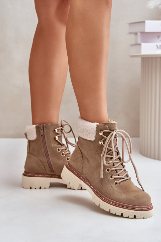 aquecimento sapato Botas femininas Casal o castelo cor cáqui Ferelia aquecimento sapato Botas femininas Casal o castelo cor cáqui Ferelia