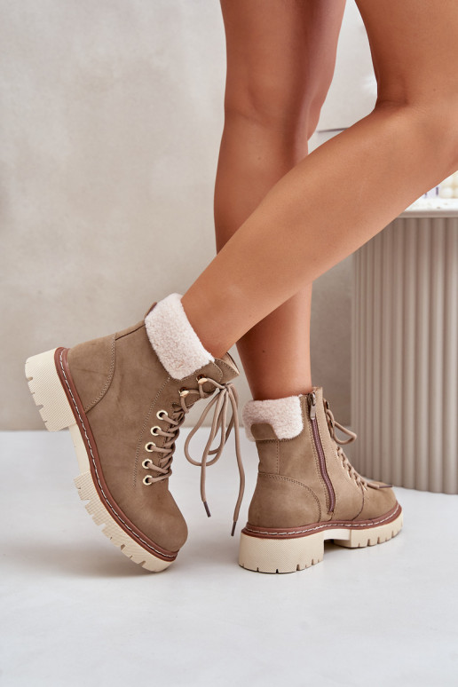 aquecimento sapato Botas femininas Casal o castelo cor cáqui Ferelia aquecimento sapato Botas femininas Casal o castelo cor cáqui Ferelia