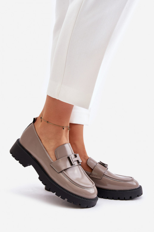 Mocassins de senhora Vinceza cinzento Mocassins de senhora Vinceza cinzento