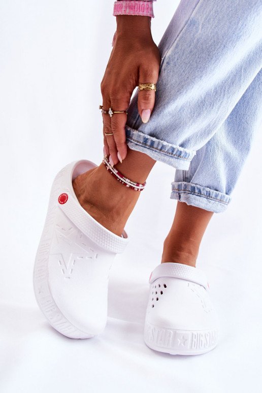 Chinelos leves Big Star branco