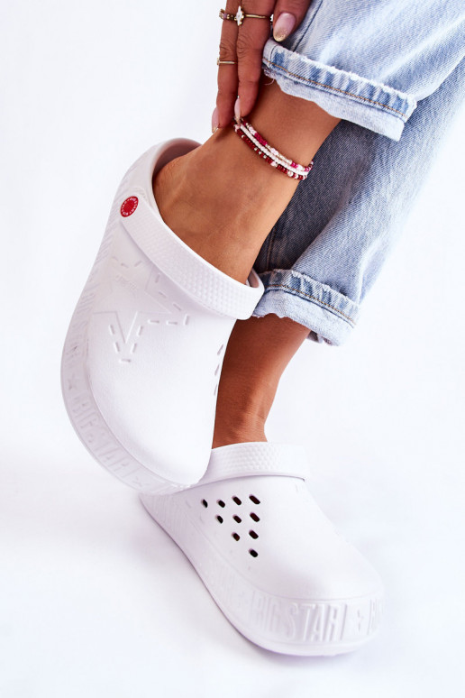 Chinelos leves Big Star branco