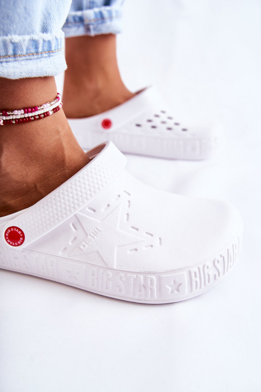 Chinelos leves Big Star branco