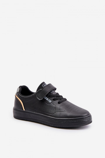 Sapatos casuais para criança com fecho de velcro Big Star OO374004 preto