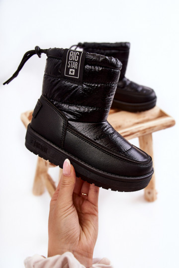 Botas de neve infantis Big Star KK374220 cor preta 2