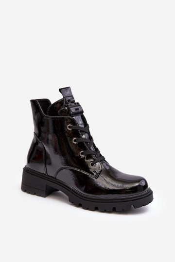 Mocassins com fecho de... 2