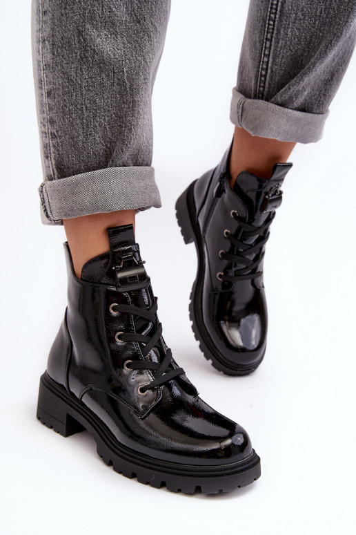 Mocassins com fecho de correr efeito... Mocassins com fecho de correr efeito...