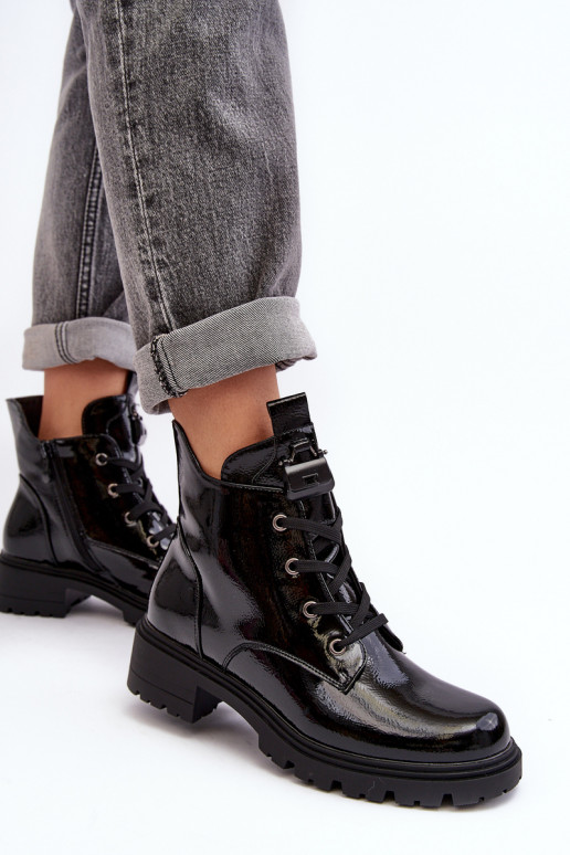 Mocassins com fecho de correr efeito... Mocassins com fecho de correr efeito...