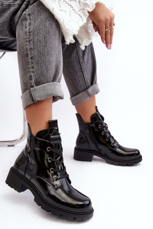 Mocassins com fecho de correr efeito... Mocassins com fecho de correr efeito...