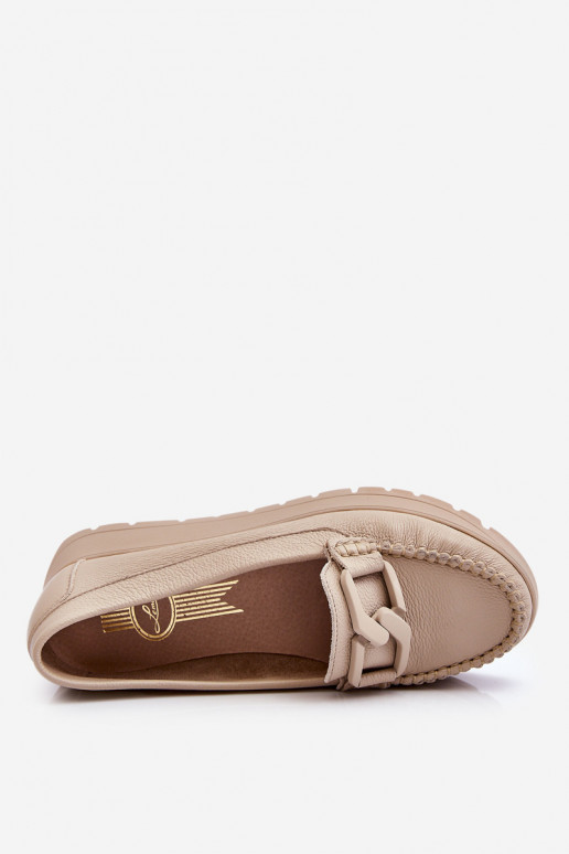 Mocassins de plataforma com...