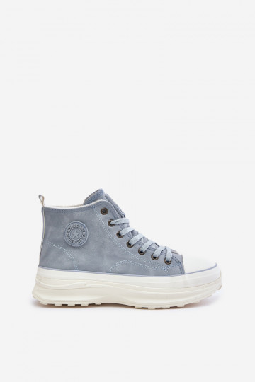 aquecimento Sapatos de lazer com uma plataforma Big Star OO274072 cor azul 2