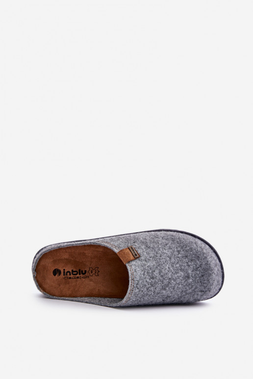 Chinelos para homens Inblu Preventivo SI000001 cor cinza Chinelos para homens Inblu Preventivo SI000001 cor cinza