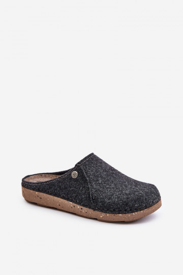 para homens sapato caseiro Chinelos Chinelos Inblu MT000011 cor cinza