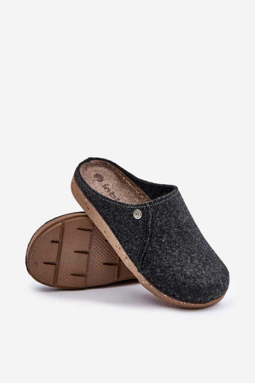 para homens sapato caseiro Chinelos Chinelos Inblu MT000011 cor cinza