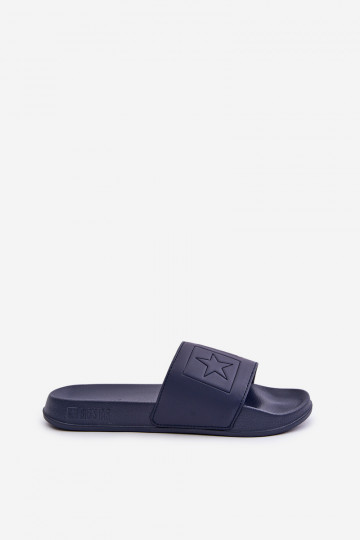 Chinelos leves para homem Big Star OO174031 azul escuro 2