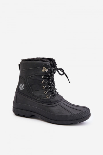 Botas de neve para homens Lee Cooper LCJ-24-44-2872M cor preta