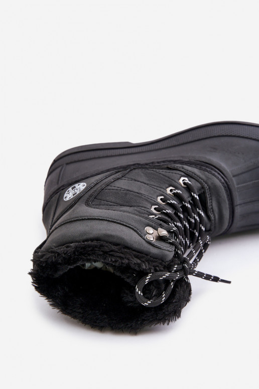 Botas de neve para homens Lee Cooper LCJ-24-44-2872M cor preta Botas de neve para homens Lee Cooper LCJ-24-44-2872M cor preta