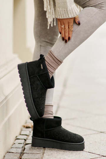 Botas de neve Com decoração com uma plataforma Big Star OO274A105 cor preta