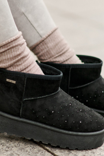 Botas de neve Com decoração com uma plataforma Big Star OO274A105 cor preta 2