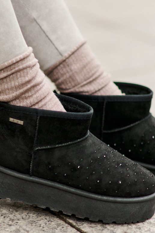 Botas de neve Com decoração com uma plataforma Big Star OO274A105 cor preta